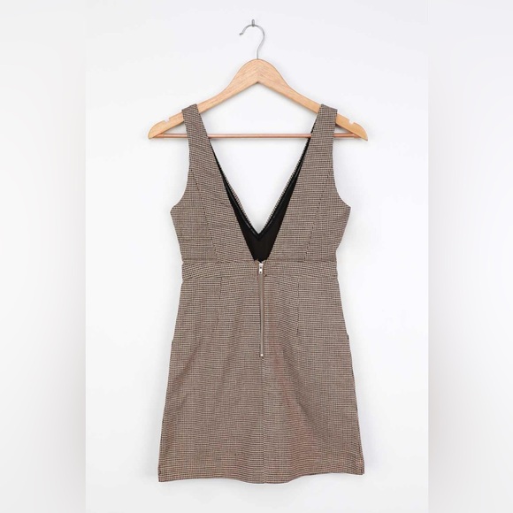 Lulu's Houndstooth Sheath Mini Dress - Picture 6 of 8